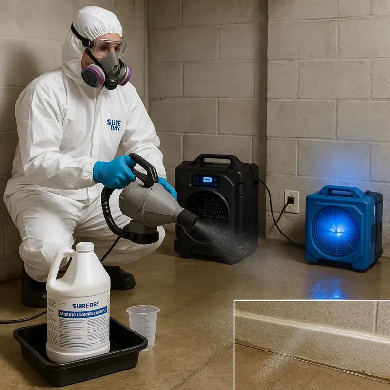 Sanitization and Odor Removal process in Herndon, VA