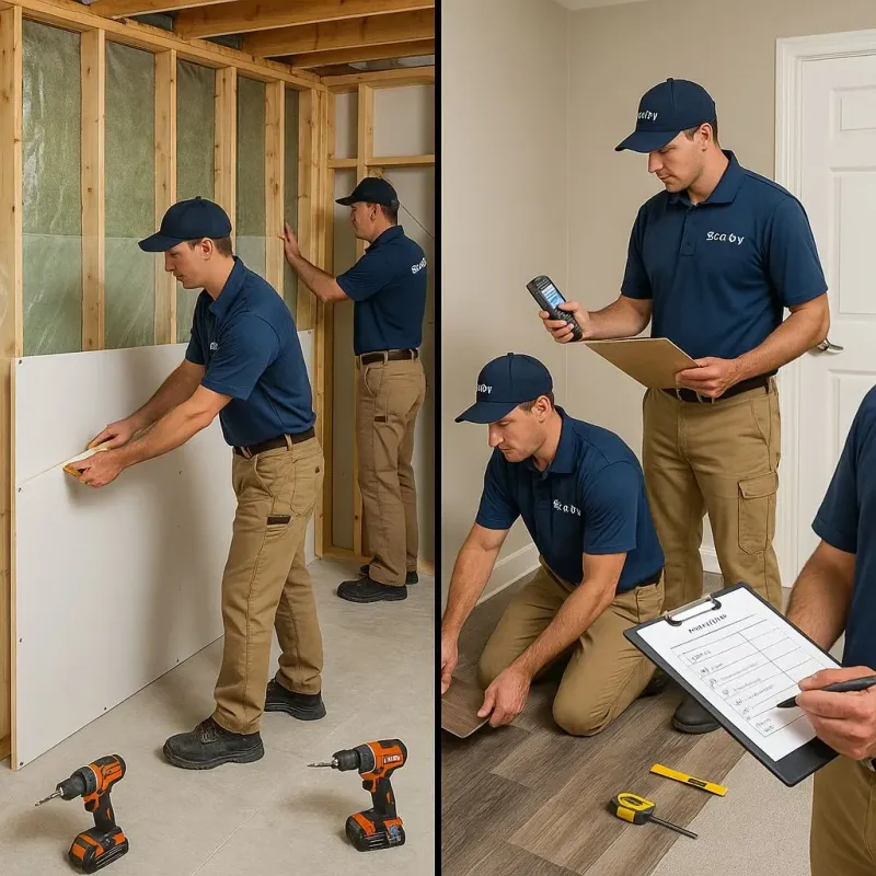 Repairs and Reconstruction process in Herndon, VA