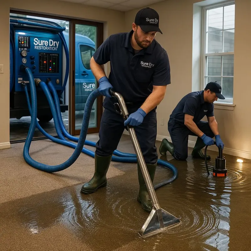 Water Extraction and Removal process in Herndon, VA